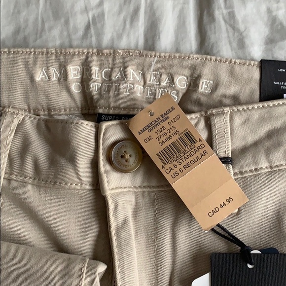American Eagle skinny low-rise stretch pants - Picture 3 of 4